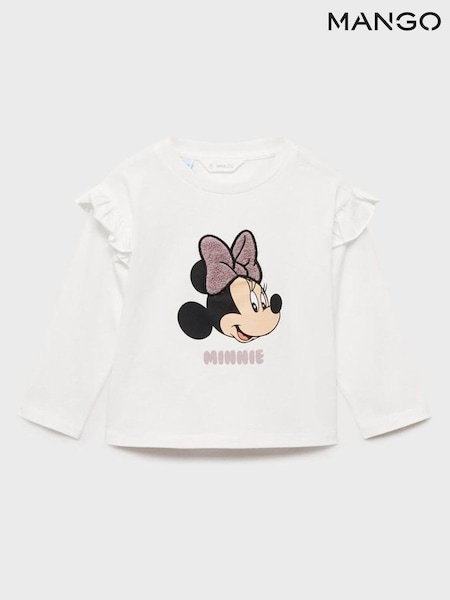 Mango Cream Minnie 100% Cotton T-Shirt (F35580) | £15