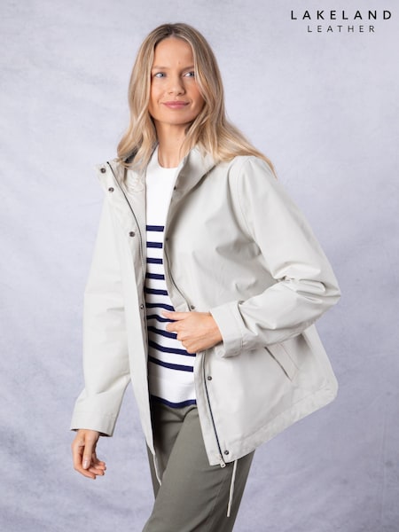 Lakeland Clothing Grey Misty Waterproof Jacket (F35736) | £110