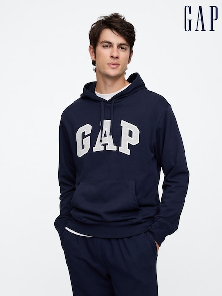 Gap Navy Blue Logo Hoodie (F36054) | £35