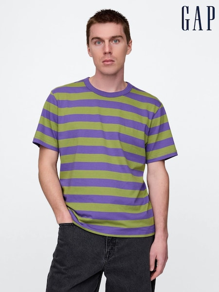 Gap Purple UltraSoft Original T-Shirt (F36068) | £25