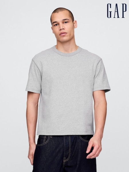Gap Grey Heavyweight Boxy T-Shirt (F36516) | £25