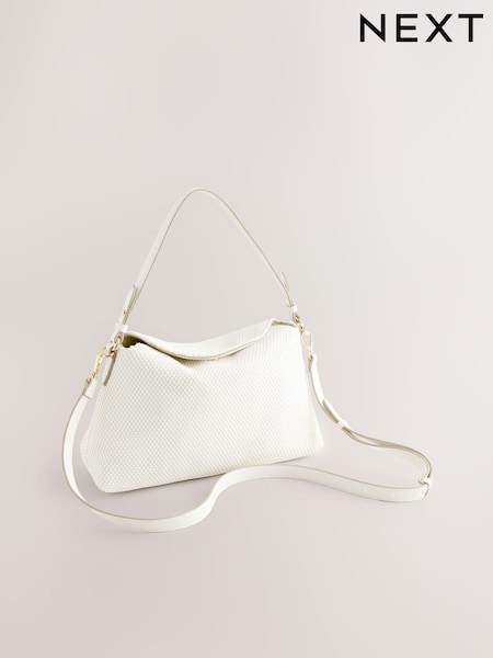 Bone Weave Shoulder Bag (F36701) | £34