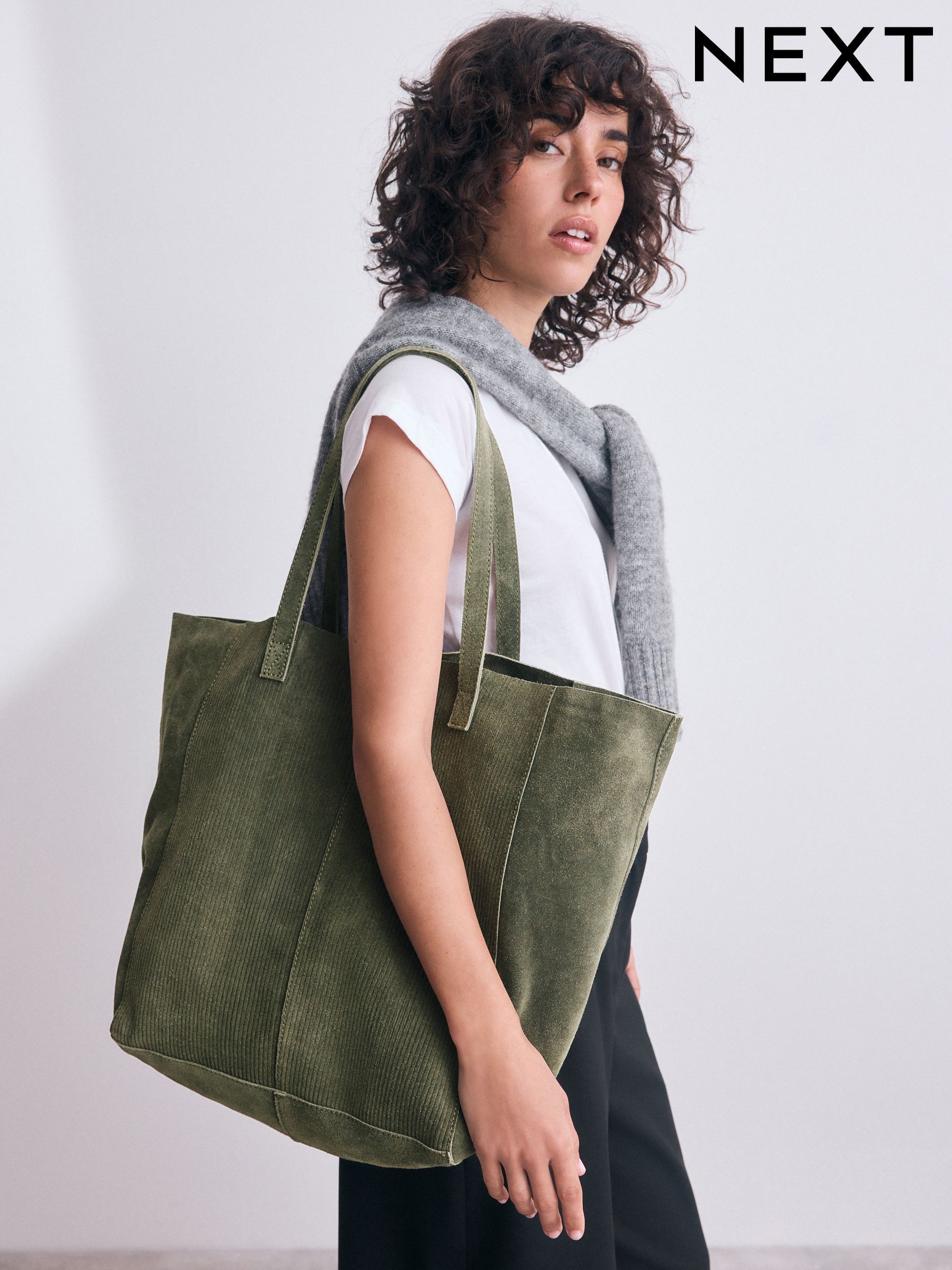 Women's Green Tote Bags | Next Official Site