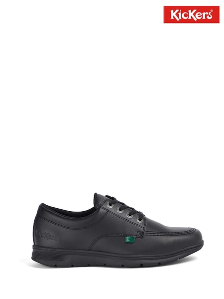 Kickers Black Kelland Lace Lo Trainers (F36758) | £55