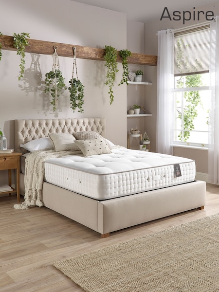 Aspire Furniture 7000 Pocket Wool Cashmere and Silk Dual Sid Mattress (F36828) | £572 - £950