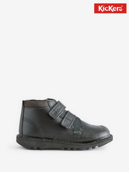Kickers Black Hi Scuff Trainers (F36861) | £58