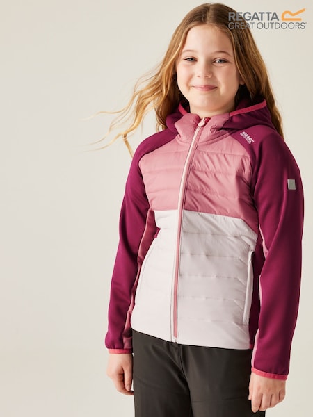 Regatta Pink Kielder Hybrid IX Water Repellent Jacket (F37108) | £28