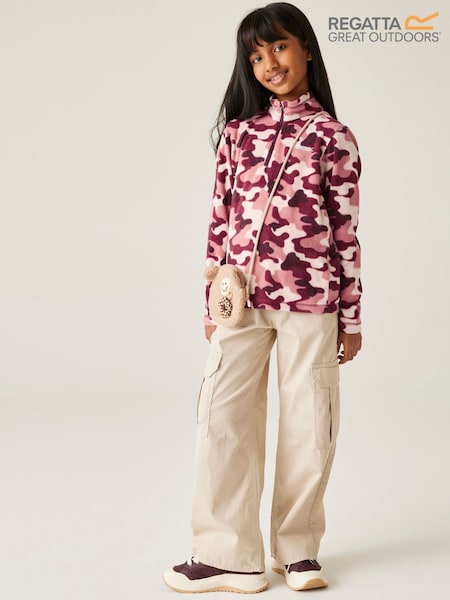 Regatta Pink Hot Shot Half Zip Fleece (F37176) | £12