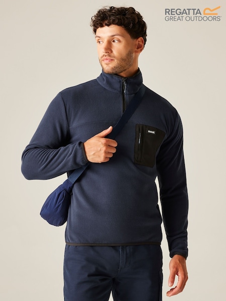 Regatta Blue Frankie Half Zip Fleece (F37183) | £25