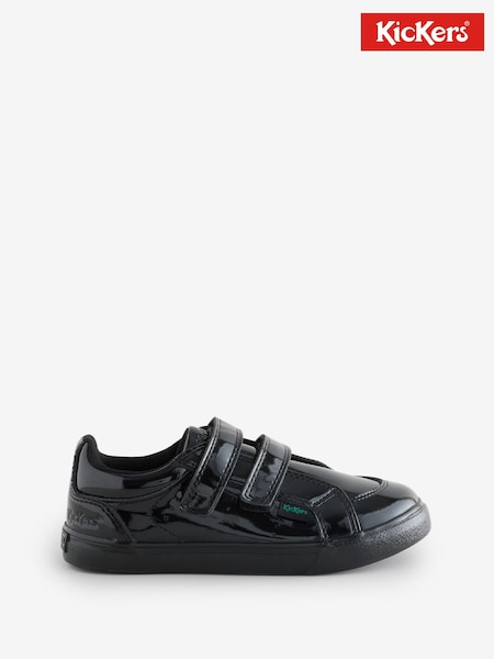 Kickers Black Tovni Twin Patent Shoes (F37198) | £46