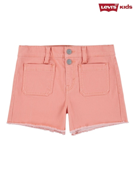 Levi's Pink Denim Mini Pocket Shorts (F37659) | £25 - £30