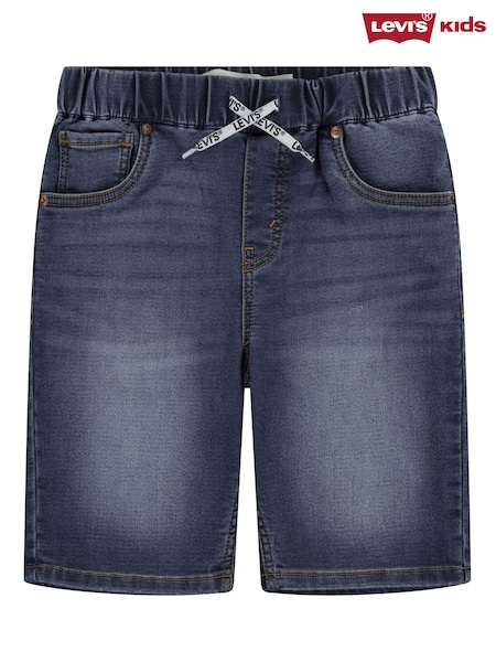 Levi's® Blue Light Skinny Fit Pull On Denim Shorts (F37669) | £20 - £25