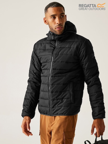 Regatta Black Helfa Midweight Padded Jacket (F37892) | £35