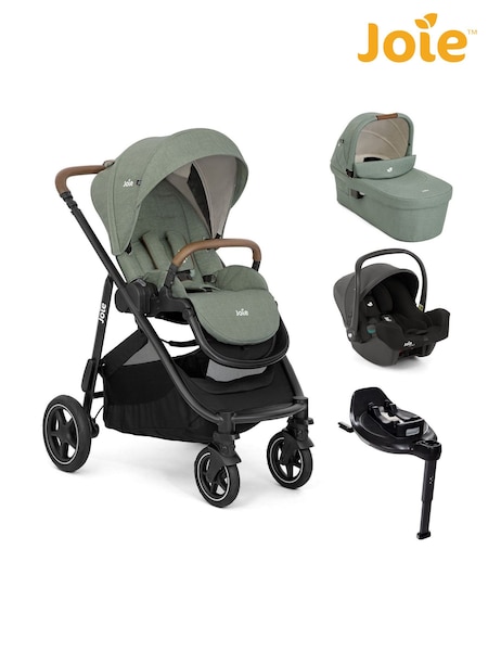 Joie Laurel Versatrax On The Go Encore Travel System Pushchair Bundle (F37903) | £625
