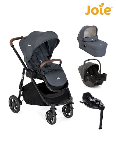Joie Moonlight Versatrax On The Go Encore Travel System Pushchair Bundle (F37907) | £625