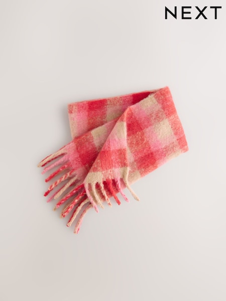 Red Brushed Scarf (3-16yrs) (F38035) | £8 - £9