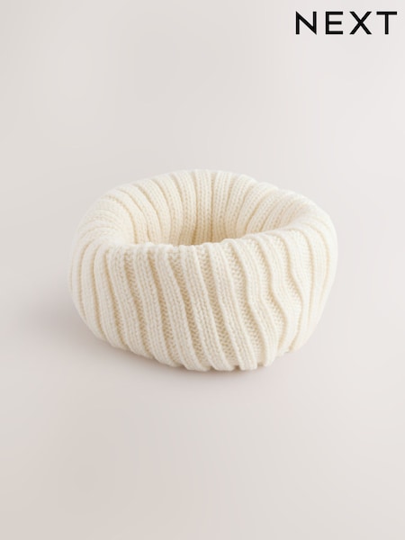 White Rib Snood (1-16yrs) (F38041) | £7 - £8