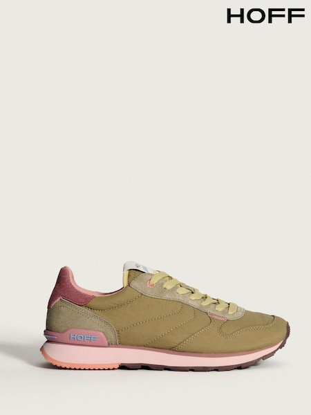 HOFF Khaki Green Womens Track Field Trainers (F38190) | £110