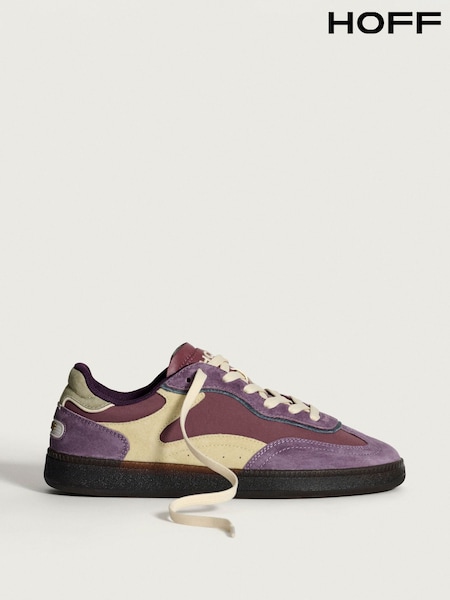 HOFF Aubergine Print Womens Alley Trainers (F38191) | £130