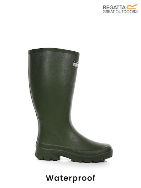 Regatta Green Mumford II Full Length Waterproof Wellies (F38384) | £49