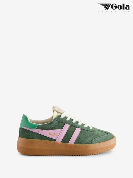 Gola Evergreen Candy Jade Gum Womens Athena Trainers (F38680) | £95