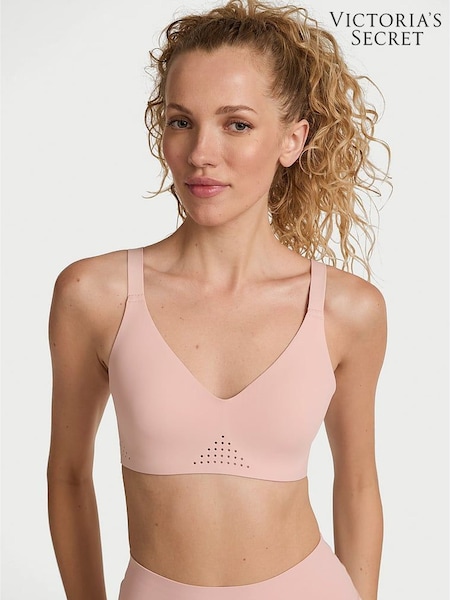 Victoria's Secret Bare Pink Featherweight™ Medium V-Neck Sports Bra (F40302) | £45