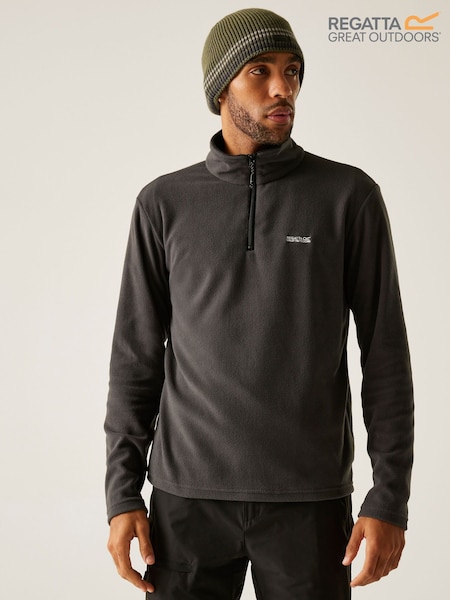 Regatta Grey Thompson Fleece Zip Neck (F40308) | £19