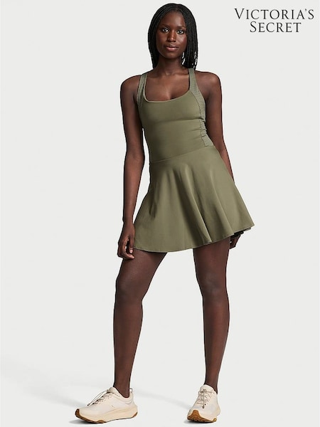Victoria's Secret Desert Cactus Green Activate™ Racerback Dress (F40318) | £69