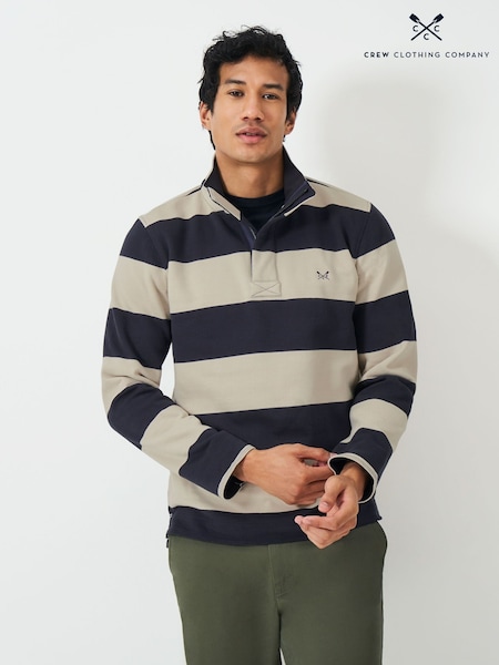 Crew Clothing Company Natural Waterside Graphic Padstow (F40419) | £69