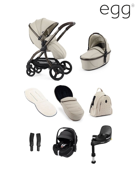 Egg Cashmere 3 Luxury Bundle with Maxi-Cosi 360 Car Seat Velvet (F40448) | £1,631