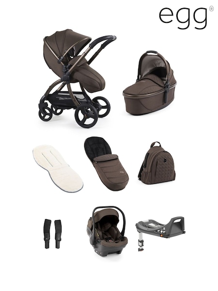 Egg Chocolate Velvet 3 Luxury 8 Piece Bundle with egg Shell Car Seat Velvet (F40449) | £1,499