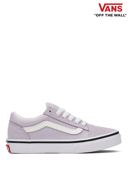 Vans Pink Girls Old Skool Trainers (F40644) | £40
