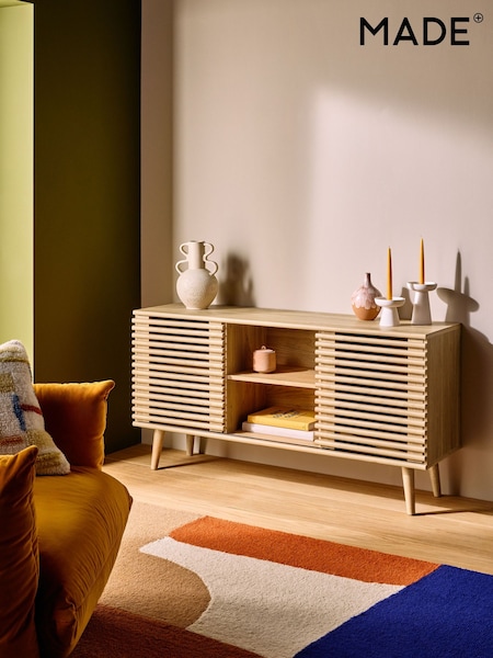 MADE.COM Dark Oak Effect Large Tulma Sideboard (F40870) | £399