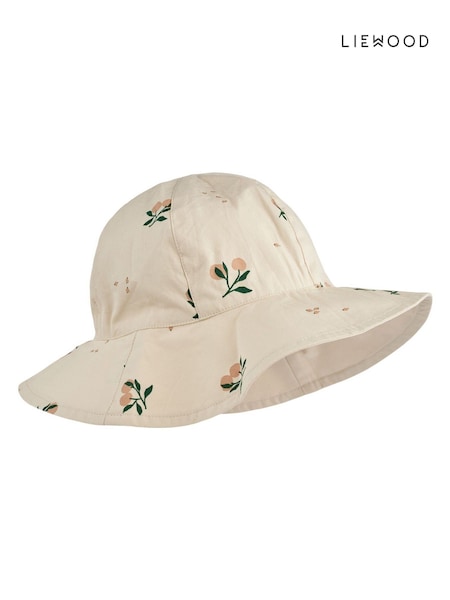 Liewood Pink Amelia Reversible 100% Organic Cotton Sun Hat (F40894) | £26