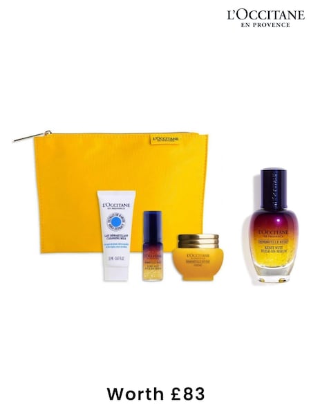 L OCCITANE Immortelle Reset Serum 30ml & Skincare Gift Set (Worth £83) (F40965) | £59