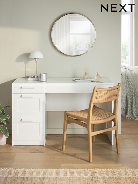 White Flynn Paint Effect Console Dressing Table (F41154) | £250