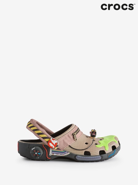 Crocs Brown Ghostbusters Classic Clogs (F41158) | £80