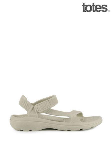 Totes Natural Ladies Bounce Adjustable Riley Sport Sandals (F41352) | £22