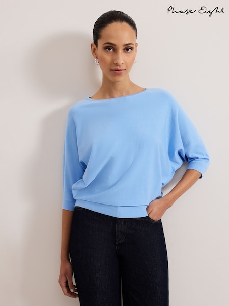 Phase Eight Blue Sky Cristine Knit Jumper (F41899) | £49