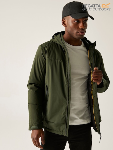 Regatta Green Winsar Waterproof Breathable Insulated Jacket (F41924) | £63