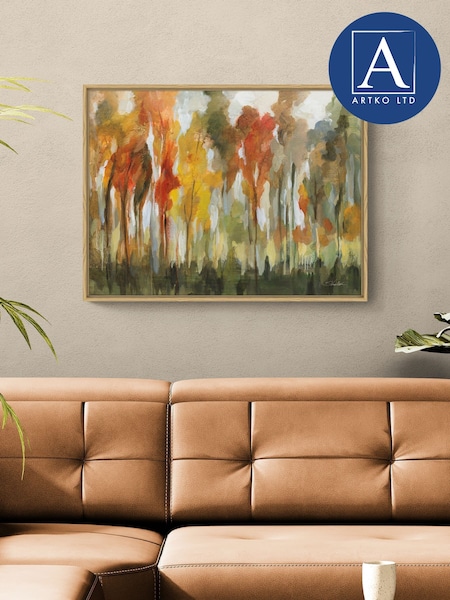 Artko Oak Enchanted Forest by Silvia Vassileva Framed Canvas (F41954) | £120