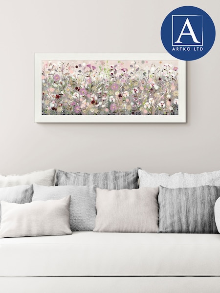 Artko White Pastel Pourri by Jane Morgan Framed Art (F41955) | £100