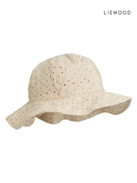 Liewood Cream Amelia Anglaise Sun Hat (F41990) | £27