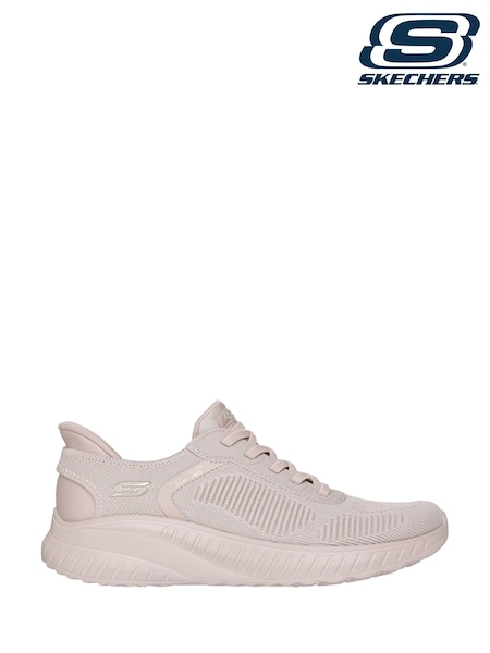 Skechers Light Natural Slip-Ins: BOBS Sport Squad Chaos Trainers (F42095) | £69