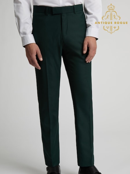 Antique Rogue Green Blake Deep Trousers (F42889) | £74