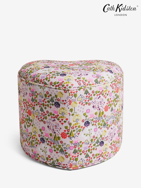 Cath Kidston Tiny Town Pink Locket Heart Shaped Stool (F43013) | £115
