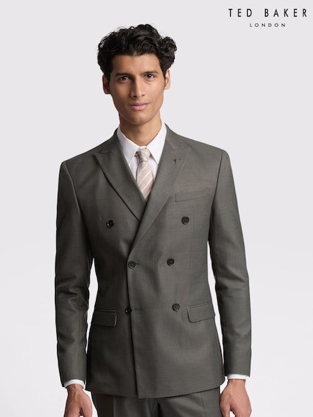 Ted Baker Green Slim Piper Twill Jacket (F43120) | £259