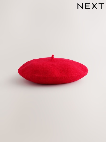 Red Beret Hat (3mths-16yrs) (F43260) | £7 - £8