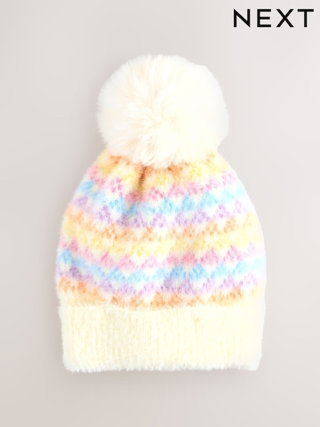 Yellow Pom Beanie (1-16yrs) (F43261) | £8 - £9