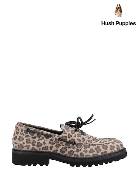 Hush Puppies Geri Black Shoes (F43323) | £90